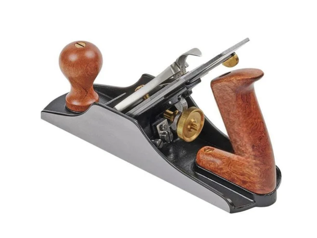 Luban Smoothing Plane #4-1/2 (Stainless Steel Lever Cap)