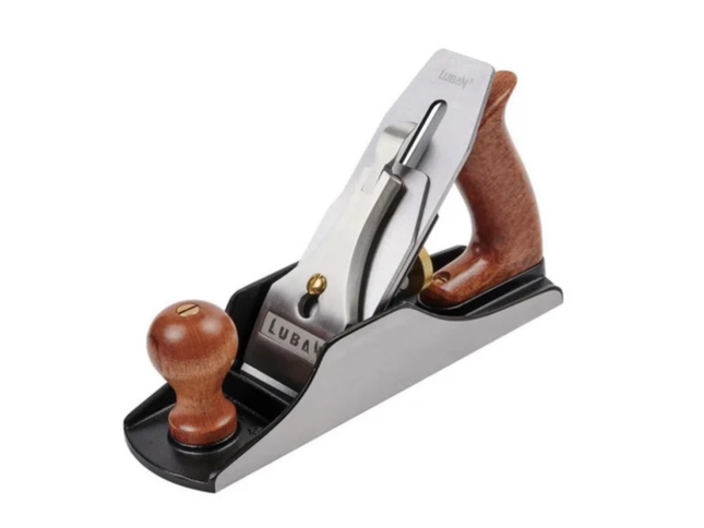 Luban Smoothing Plane #4-1/2 (Stainless Steel Lever Cap)