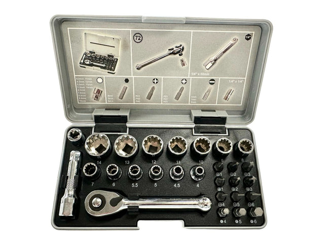 28 pieces Nano Ratchet Set