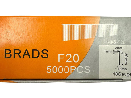 Brads F20 Nails