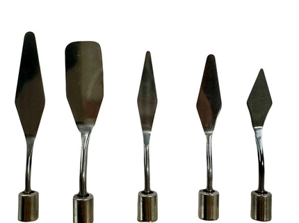 5pcs/set Paint Art Scraper (Stainless Steel)