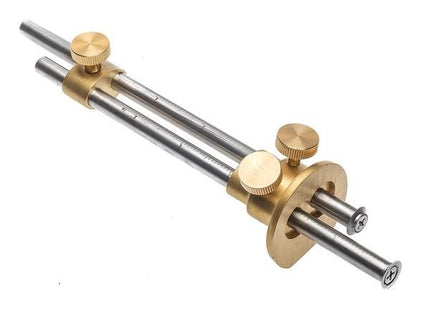 Luban Wheel Marking Gauge-Bronze Body Two Bar