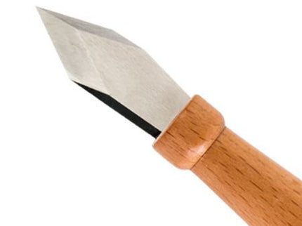 Double Bevel Marking Knife With Wooden Handle