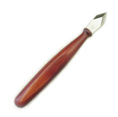 Double Bevel Marking Knife With Wooden Handle