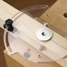 Mortise Centering Router Base