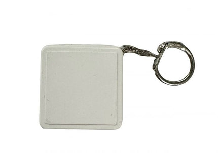 Square Tape Measure Key Ring 1M