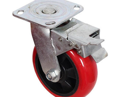 PU / PVC Wheel Castor (Swivel with Brake) 32mm Wide