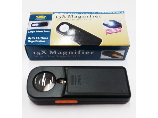 Pocket Magnifier With Light