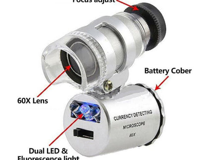 Mini LED Microscope 60x