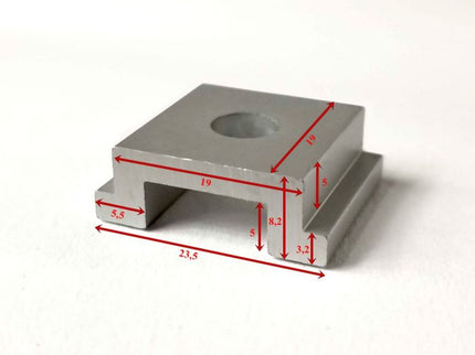 Mitre Track T-Nut (Hole Type)