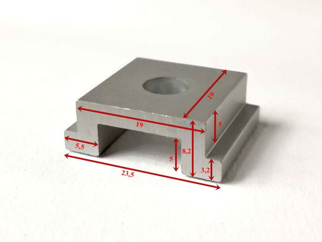 Mitre Track T-Nut (Hole Type)