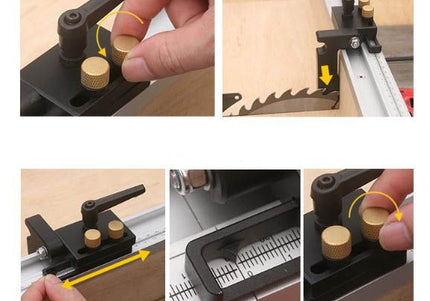 Flip Stop with Adjust Slot For Mitre Track (Fits T30/T45)
