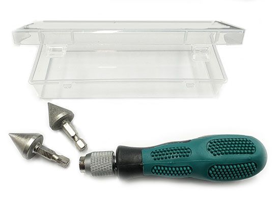 Mortising Chisel Sharpening Bits / Handle