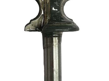 McJING Tools moulding bit for woodworking, showing the sharp cutting edges and detailed shank design.