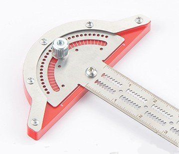 Multi-Angle T-Square Protractor with Line Ruller