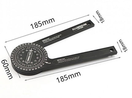 Aluminium Multi-Angle Ruler