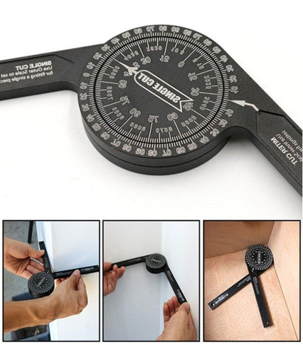 Aluminium Multi-Angle Ruler