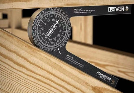 Aluminium Multi-Angle Ruler