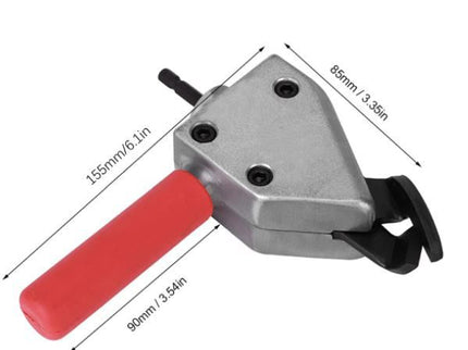 Sheet Metal Nibble Drill Attachment