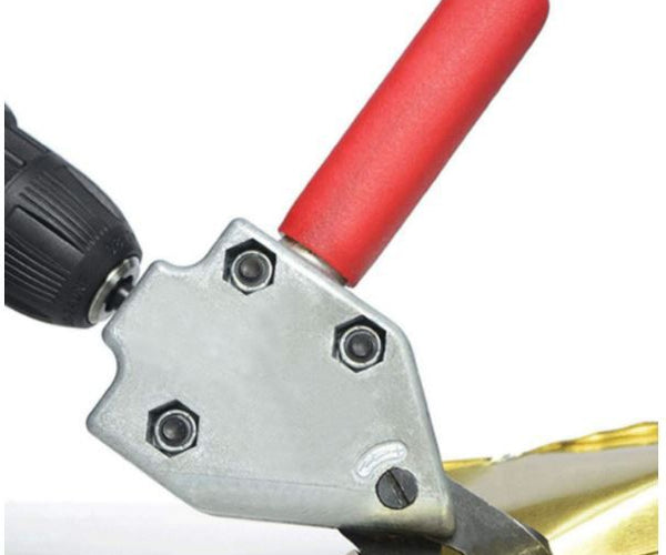 Sheet Metal Nibble Drill Attachment