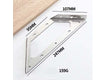 L247mm x 2mm Thick Stainless Steel