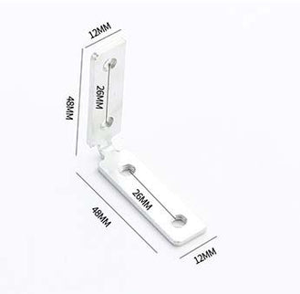Right Angle Connector (Zinc Plated)