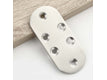 37mm x 85mm Straight Plate (6-Hole) Round Head