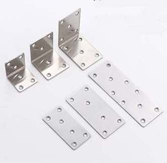 Stainless Steel Connector Plate (Right Angle / Straight) 2mm Thick
