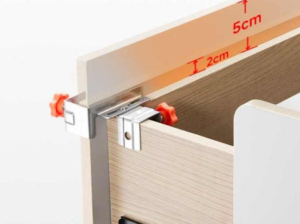 Drawer Installation Clamps Kit (Stainless Steel)