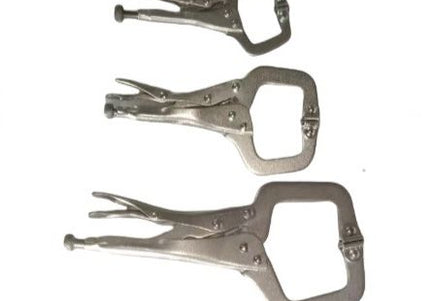 C-Clamp Locking Plier With Swivel Pad