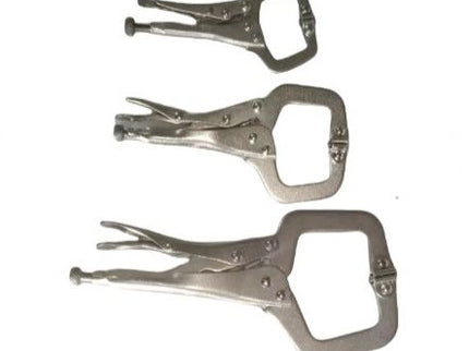 C-Clamp Locking Plier With Swivel Pad