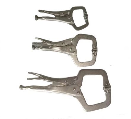 C-Clamp Locking Plier With Swivel Pad