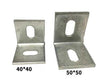40mm x 40mm x 4mm  (pack 2)