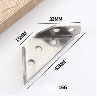 Stainless Steel Right Angle Bracket 2mm Thick