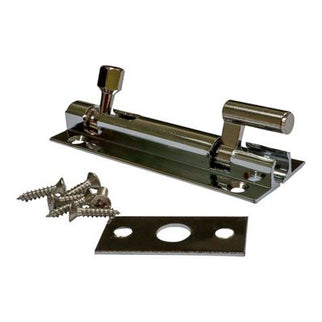 Barrel Bolt (Solid Brass, Chrome Plated)