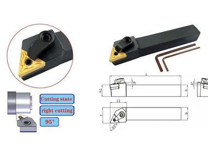 Out-Facing (Clamp Lock) triangle tip 2-side