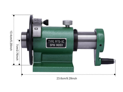 5c Spin Index Fixture / Tailstock