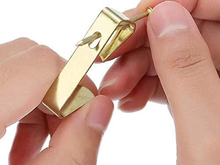 Picture Hooks (Brass Plated)