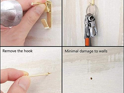 Picture Hooks (Brass Plated)