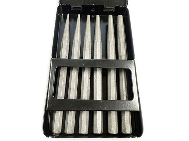 6pc Pin Punch Set (Taper)