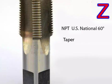 Pipe Thread Tap (NPT,BSPT, Taper)