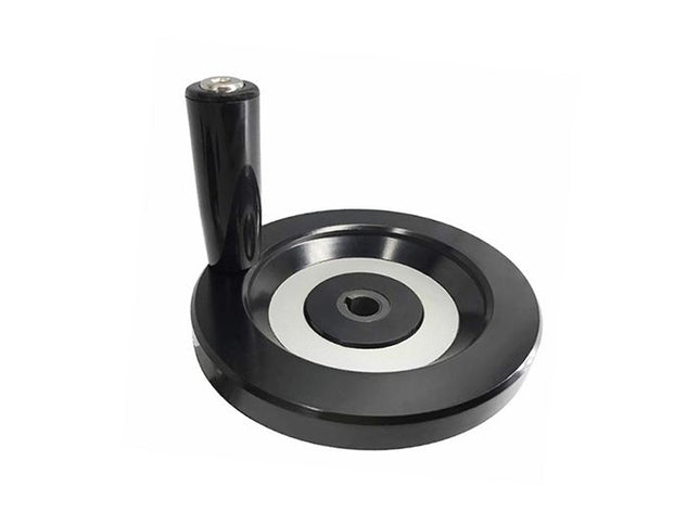 Bakelite Full Hand Wheel with Handle (Blind Hole)