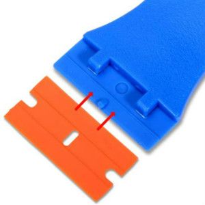 Plastic Window Scraper (10 Blades)