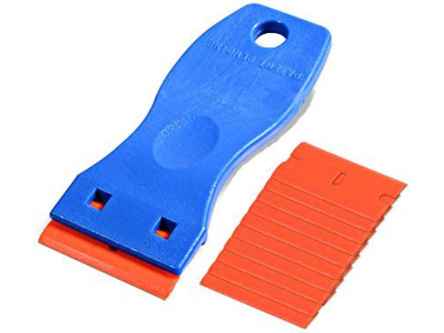 Plastic Window Scraper (10 Blades)