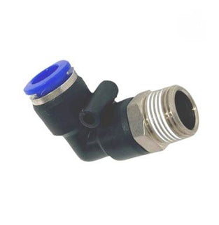 Pneumatic Push In Pipe Air Fitting Connector (Male Elbow)