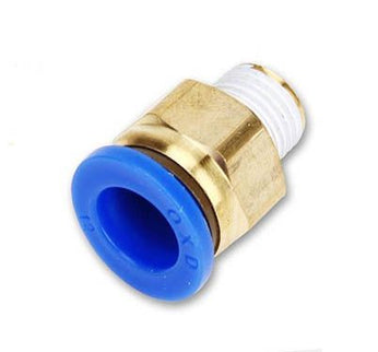 Pneumatic Push In Pipe Air Fitting Connector (Male Straight)