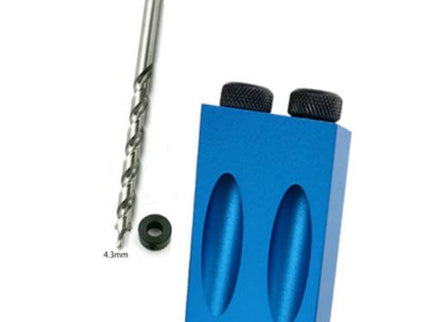 Double Pocket Hole Jig with Drill Bit