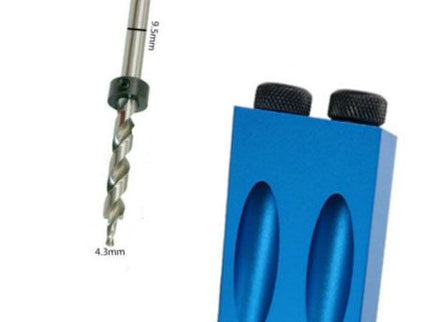 Double Pocket Hole Jig with Drill Bit