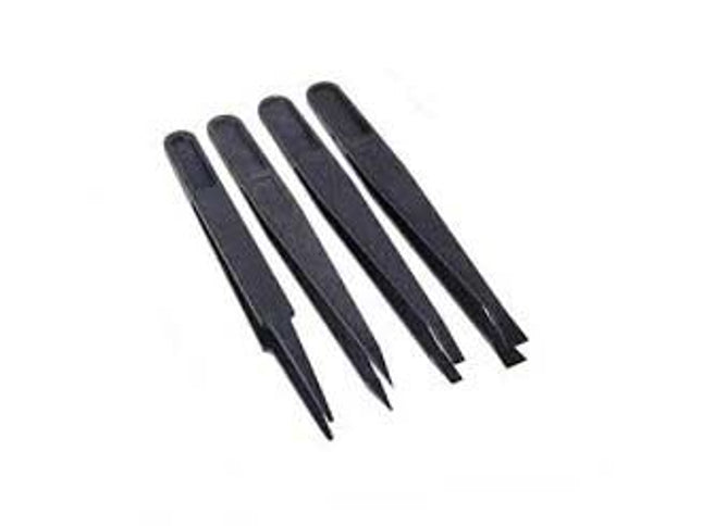 4pc Plastic Tweezers