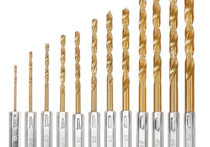 Quick Change Shank Drill Set